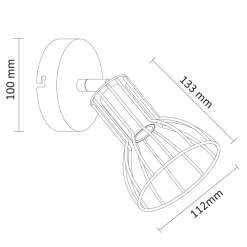 Kinkiet loftowy ruchomy SOFIA