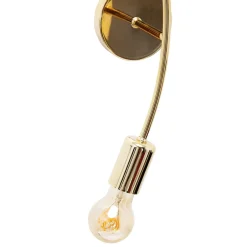 Kinkiet loftowy złoty KORTE