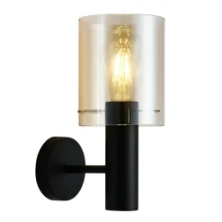 Kinkiet nowoczesny czarny SARDO