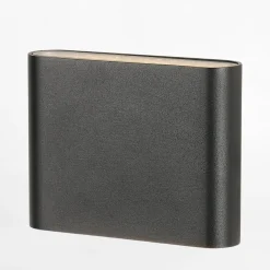 Kinkiet outdoorowy LED IP65 czarny SHADOW