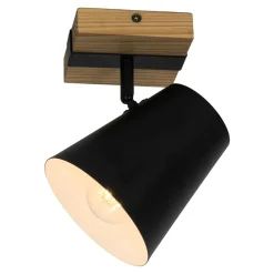 Kinkiet reflektor czarny ELTI