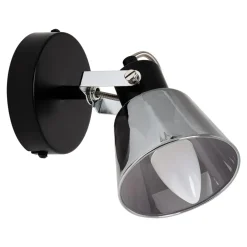 Kinkiet reflektor czarny ORO TRINGA