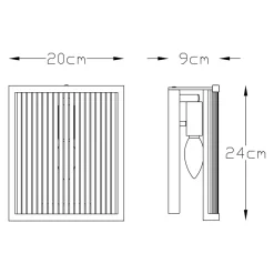Kinkiet SERGIO W0528-01A-V6AC