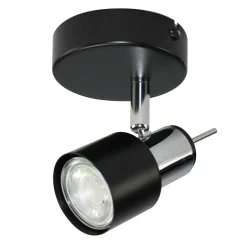 Kinkiet spot czarny ORO STERNA