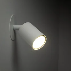 Kinkiet spot podtynkowy 1 reflektor biały NEX