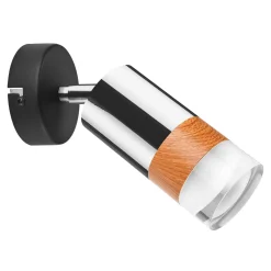 Kinkiet spot regulowany reflektor chrom AURORA