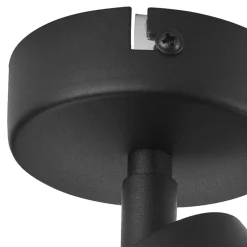 Kinkiet spot regulowany reflektor czarny AURORA