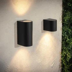 Kinkiet zewnętrzny ścienny HARMONIA ip44 czarny