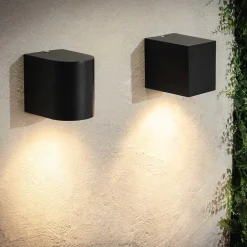 Kinkiet zewnętrzny HARMONIA ip44 czarny