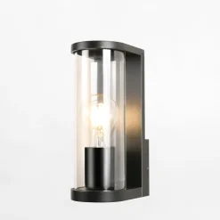 Kinkiet zewnętrzny IP44 czarny TWILIGHT