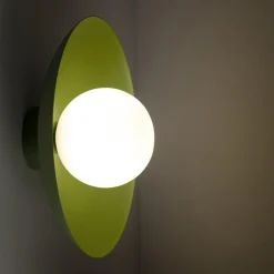 Kinkiet zielony SLATE PEAPOD GLASS