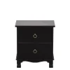 Klasyczna szafka nocna czarna CLESS