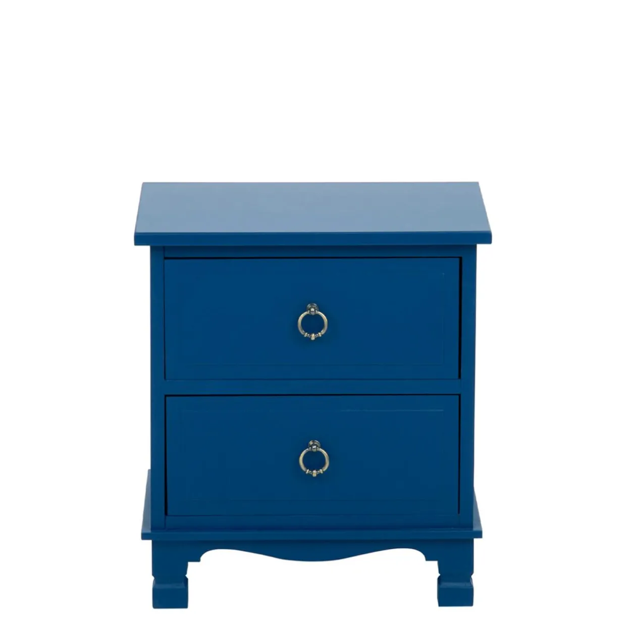 Klasyczna szafka nocna niebieska CLESS