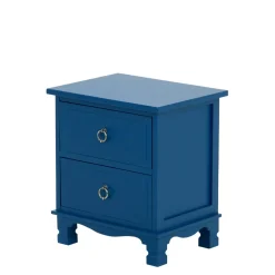 Klasyczna szafka nocna niebieska CLESS
