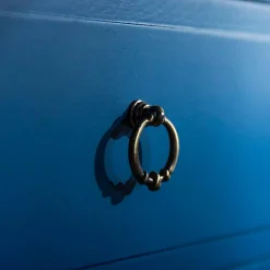 Klasyczna szafka nocna niebieska CLESS