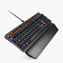 Klawiatura gamingowa metalowa czarna z podświetleniem LED VMK3BK11 VARR