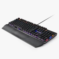 Klawiatura gamingowa metalowa czarna z podświetleniem LED VMK3BK11 VARR