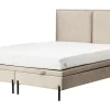 Łóżko beżowe DONNA DUO SOFT 140 cm