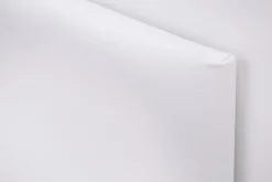 Łóżko białe z oświetleniem MARSYLIA 160x200 cm