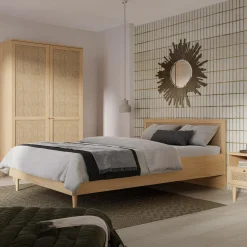 Łóżko boho CALASETTA 160x200