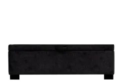 Łóżko czarne MONA VERTICAL 90 cm