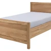 Łóżko drewniane LIMEA ze stelażem 90x200 cm