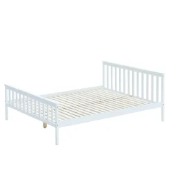 Łóżko drewniane ze stelażem CAMALENTO 160x200