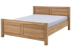 Łóżko drewniane ze stelażem LIMEA 140x200 cm