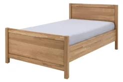 Łóżko drewniane ze stelażem LIMEA 120x200 cm
