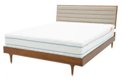 Łóżko drewniane ze stelażem SATTA 160x200 cm