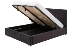 Łóżko FABRIZZIO MAXI P 160x200 cm ze stelażem i pojemnikiem