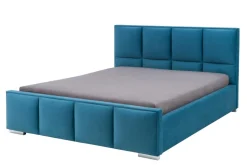 Łóżko FABRIZZIO SQUERE P 160x200, ze stelażem, z pojemnikiem