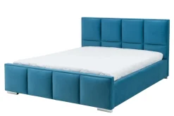 Łóżko FABRIZZIO SQUERE P 160x200, ze stelażem, z pojemnikiem