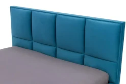 Łóżko FABRIZZIO SQUERE P 160x200, ze stelażem, z pojemnikiem