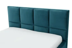 Łóżko kolor morski FABRIZZIO SQUERE P 160x200 cm