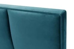 Łóżko kolor morski FABRIZZIO SQUERE P 160x200 cm