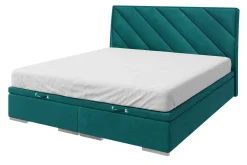 Łóżko kontynentalne morskie LEONARDO 160x200 cm