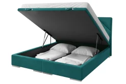 Łóżko kontynentalne morskie LEONARDO 160x200 cm