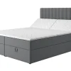 Łóżko kontynentalne z toperem LIMAND VISCO 160x200 cm