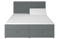 Łóżko kontynentalne z toperem LIMAND VISCO 160x200 cm