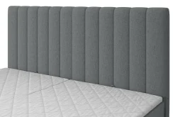 Łóżko kontynentalne z toperem LIMAND VISCO 160x200 cm