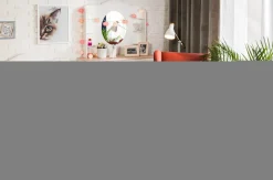 Łóżko MIA MI-08 ze stelażem, z materacem