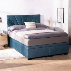 Łóżko niebieskie MONA SUN 140 cm