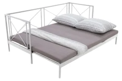 Łóżko rozsuwane WIGRY II białe