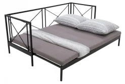 Łóżko rozsuwane WIGRY II czarne
