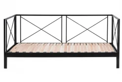 Łóżko rozsuwane WIGRY II czarne