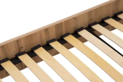 Łóżko rustykalne ze stelażem MORTIZ 140x200 cm