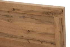 Łóżko rustykalne ze stelażem MORTIZ 140x200 cm