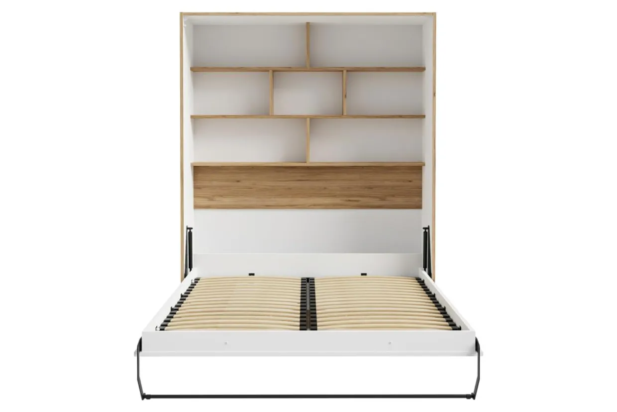 Łóżko składane z regałem S-ROOM 160x200 cm
