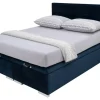 Łóżko tapicerowane FABRIZZIO FULL KP30 160, granatowe